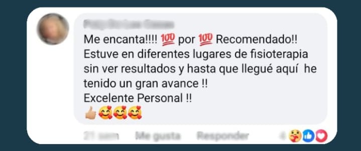 Testimonio paciente ejercicio terapéutico — Fisioterapeuta Chihuahua